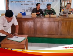 Desa Krowe Tetapkan Perubahan Kedua APBDes Tahun 2025
