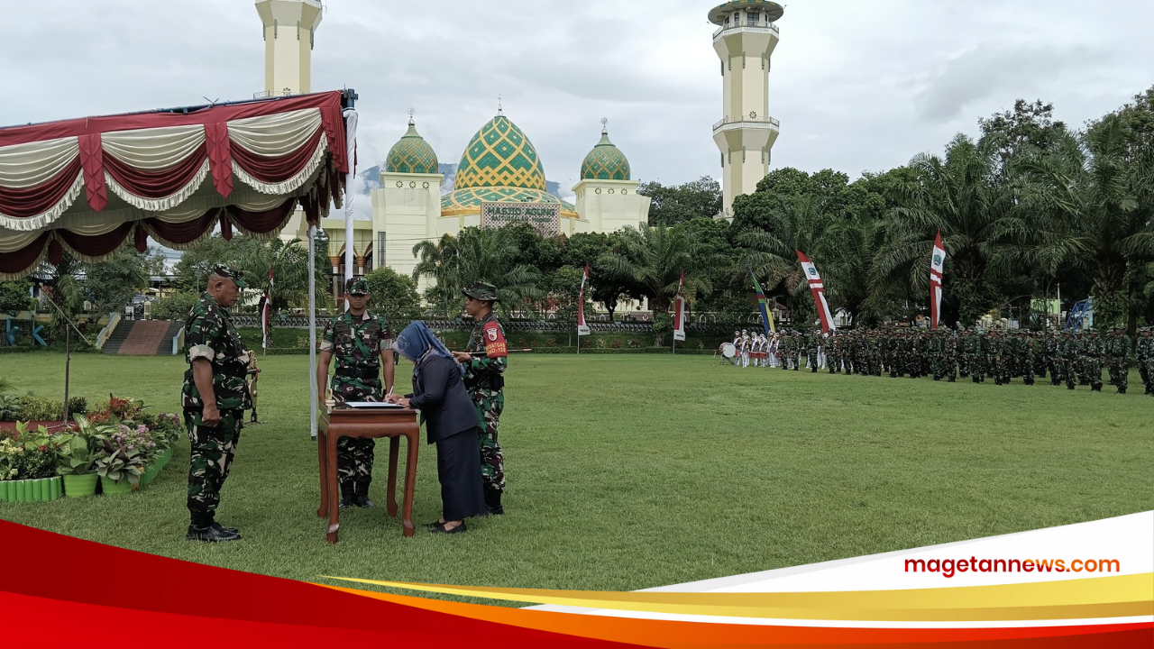 TMMD Magetan Resmi Ditutup: TNI dan Pemkab Magetan Sukses Bangun Infrastruktur Desa